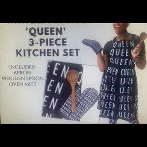 Sassy Jones Queen (Toschia) 3 piece Kitchen Set